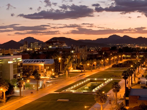 UA Mall at Sunset